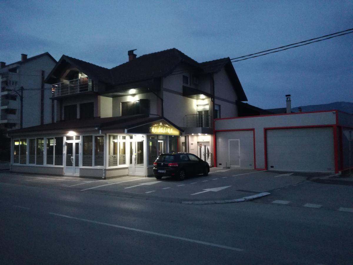 Hotel Tri Sesira Ljubovija Exterior foto
